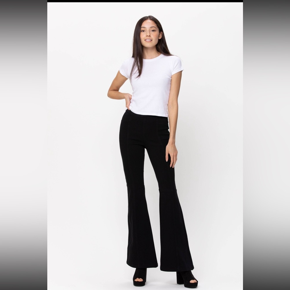 Pull On Flare Jeans